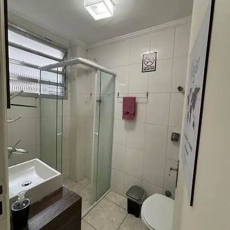 Lindo Apto Pe Na Areia Santos  Exterior photo