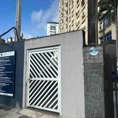 Lindo Apto Pe Na Areia Santos  Exterior photo
