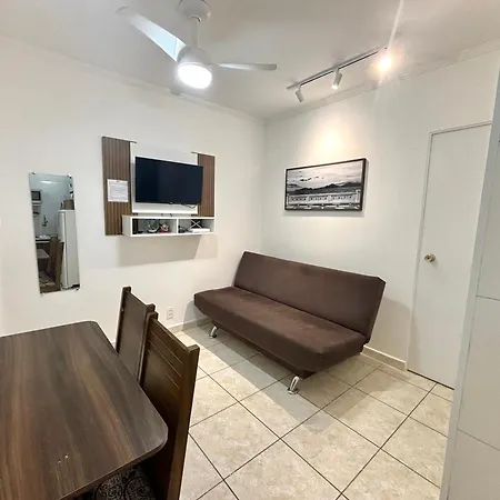 Lindo Apto Pe Na Areia Santos  Exterior photo